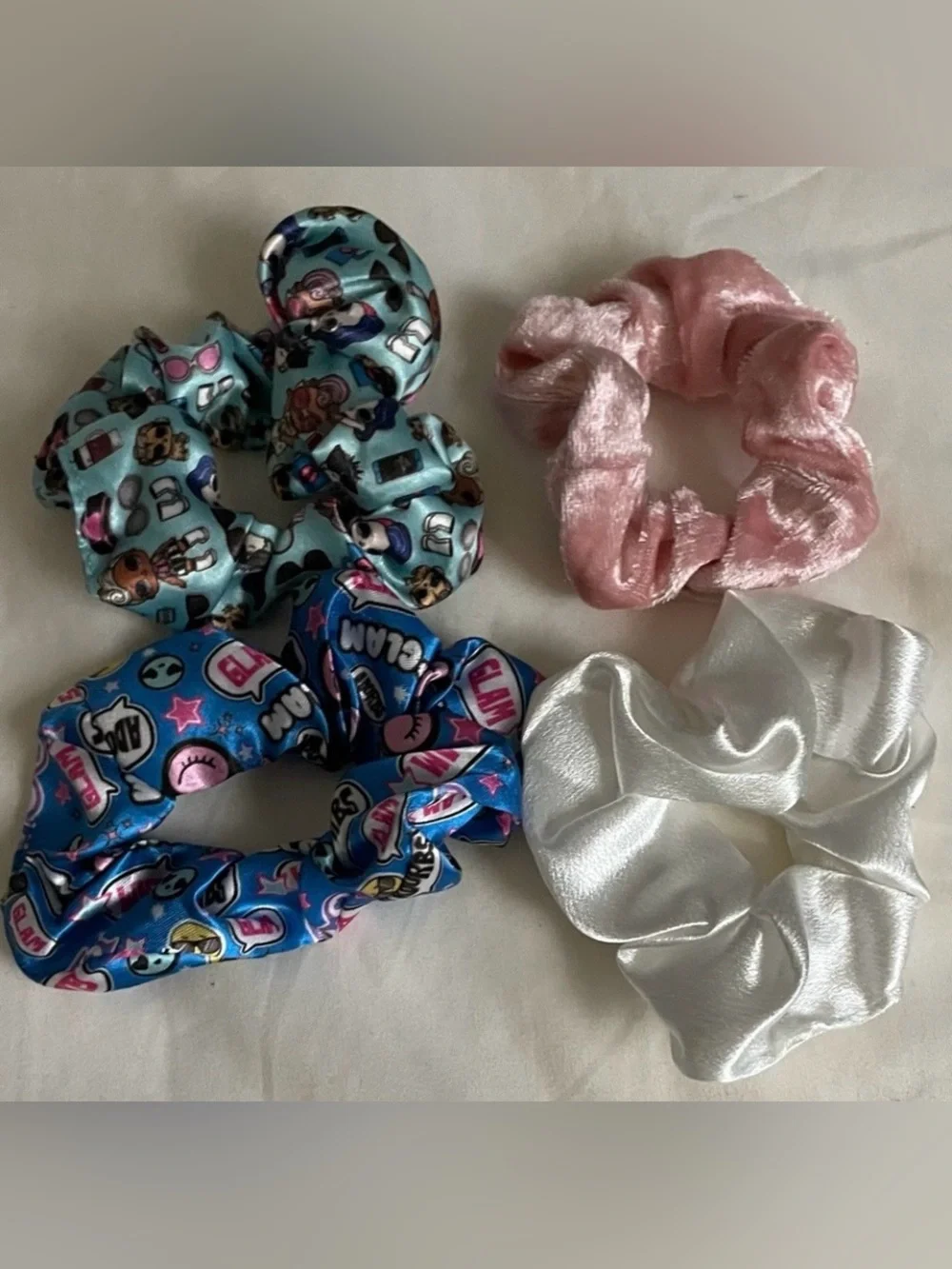 Hair Accessories SCRUNCHIE 12Pc Bundle